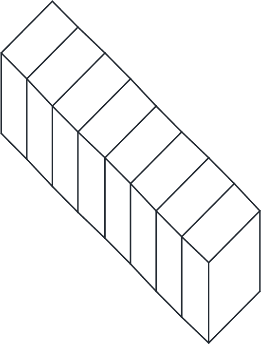 Diagrama axonométrico del modelo C8